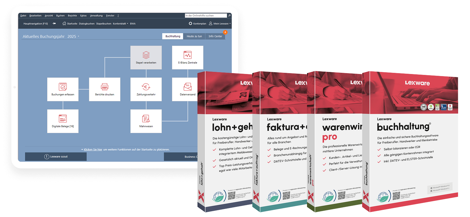 Lexware Desktop Produkte