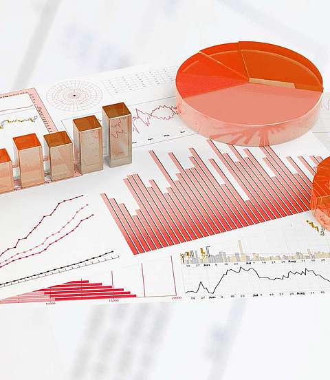  Diagramme und Auswertungen zur Liquidität 